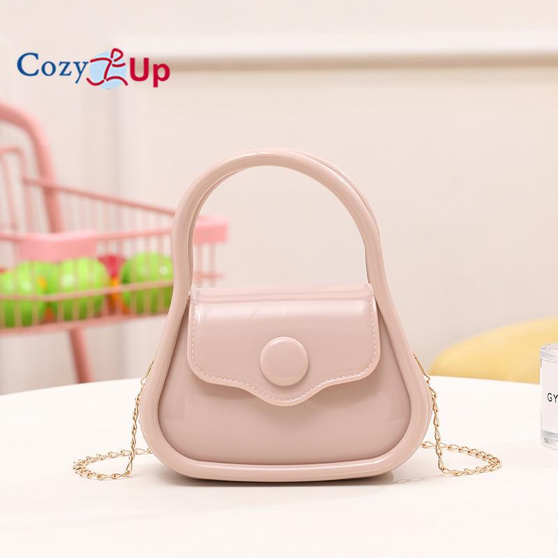 

Сумка Cozy Up PVC Soft Handbag из силикона и желе 16x11x7cm бежевый