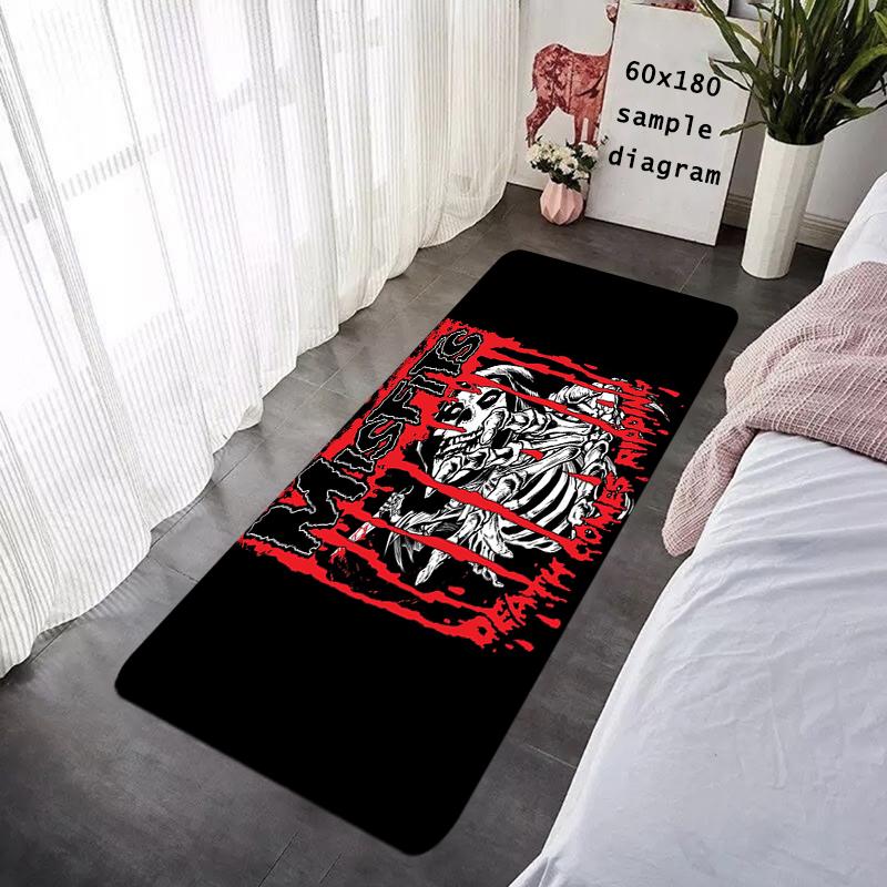 Bedside Foot Rug Welcome Floor Mat for Entryway Misfits Bathroom Hallway Carpet Kitchen Water Adsorbed Rugs Fluffy Home Decor