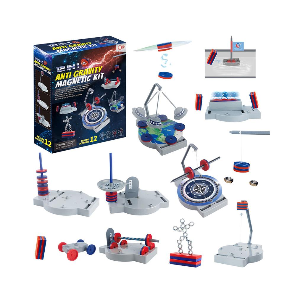 Teaching Physics Science Experiment Magnet Toys Children's Plant Planting Set