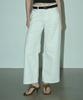 REEMNIK Rivette Drift Wide Denim Pants [O-White]