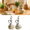 Ceramic Oil Dispenser Bottle, Olive Dispenser, Creative Condiment Bottle with Modern Artistic