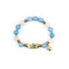 with Pendant Metal Tube Crystal Bracelet Beaded Bracelet  Holiday Gatherings