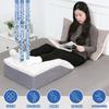 HAVARGO Foot Pillow for Swelling Foot Back Lumbar Calf Knee Foot White Sleeping, Relief, Fluffy, Low-Rebound + High-Rebound Dual-Layer Construction,