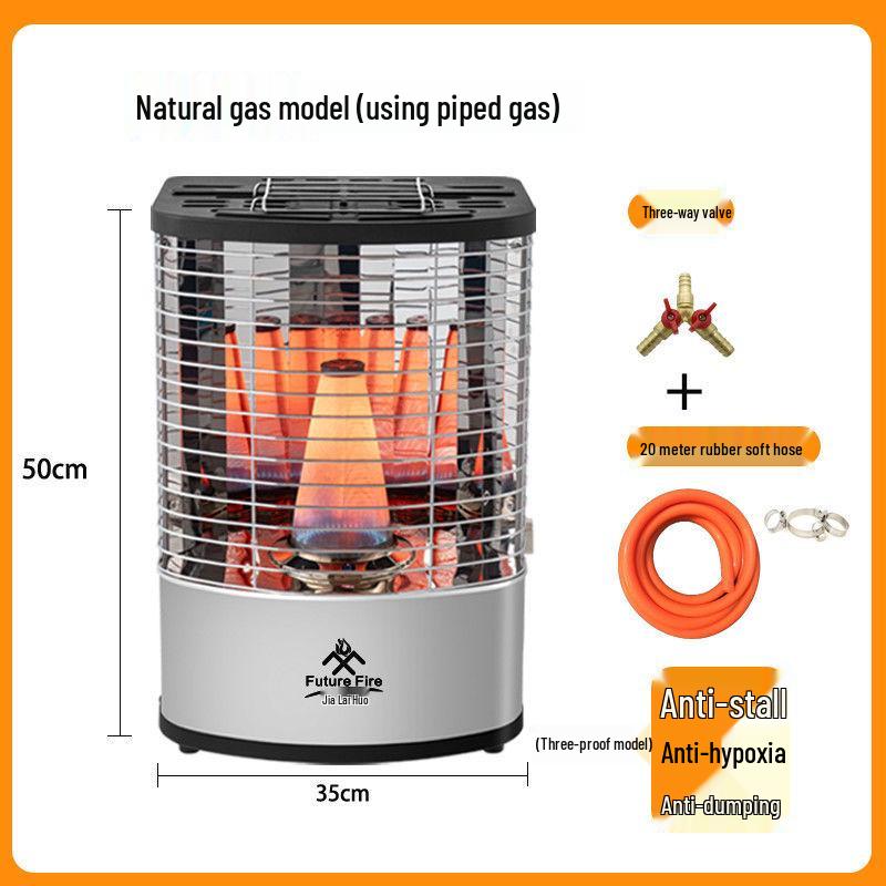 

Енергозберігаючий Швидкогрівний Камінний Обігрівач на Природному та Зрідженому Газі