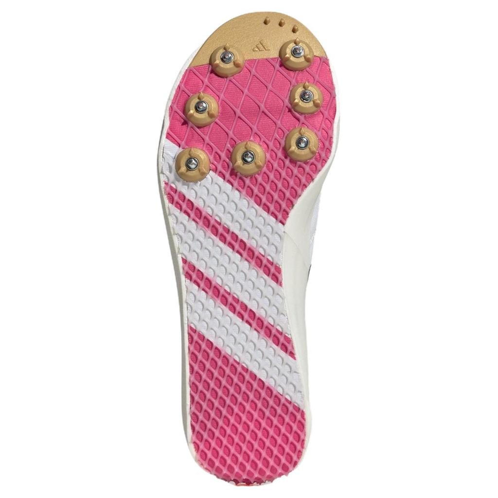 adidas Adizero TJ/PV Comfortable Breathable Support Function Classification Unisex Athletic Shoes White Red KJ9542