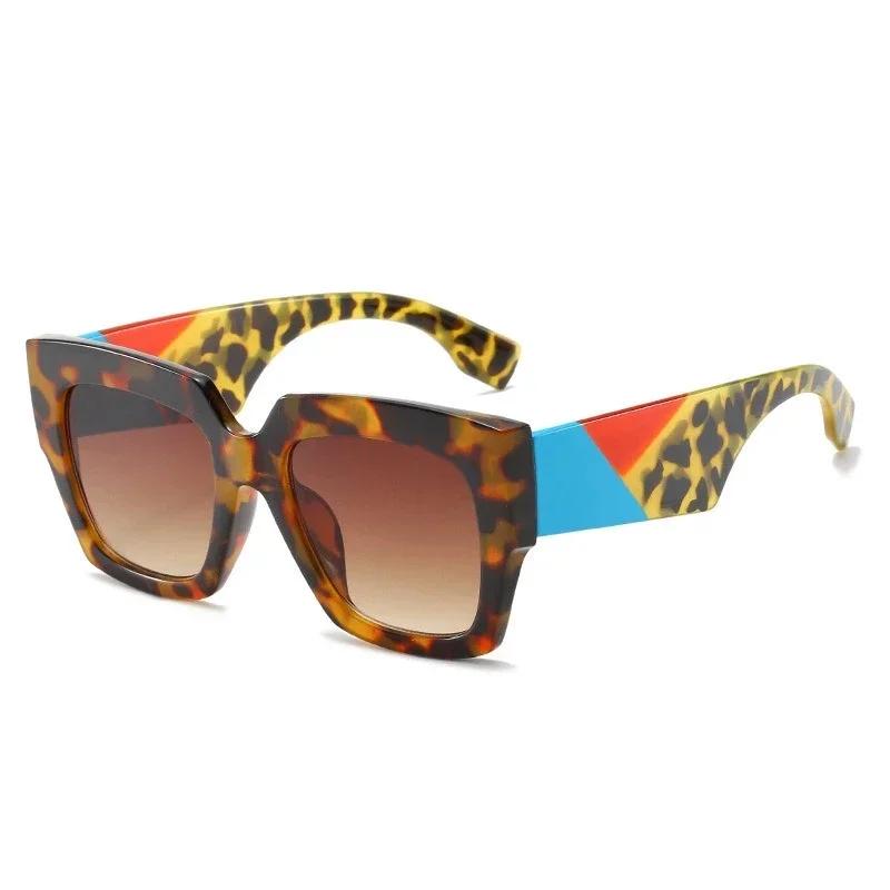 

New Stylish Oversized Shades Luxury Brand Designer Big Square Frames Women Trendy Sunglasses