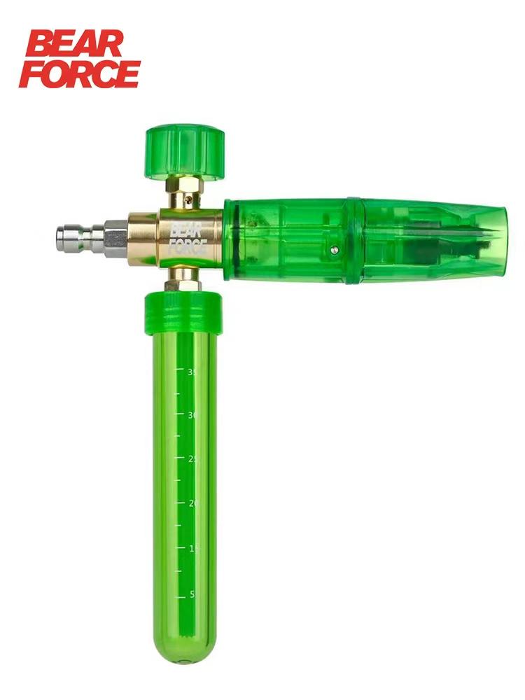 

BEAR FORCE Pressure Mini Foam Cannon Pro with 1/4 Quick Connector, Pressure Washer 360° Adjustable Snow Foam Lance зелёный