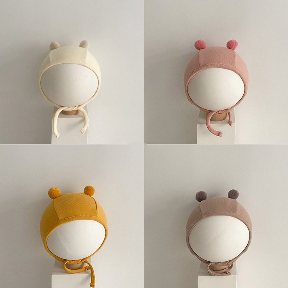 Dünne winddichte Kinderkappe ohne Schirm Neugeborenen-Kleinkind-Hüte Hip-Hop Baby-Mützen für Neugeborene