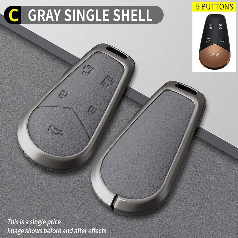 Lantu C Model Elephant Gray Car Key Case OPP bag