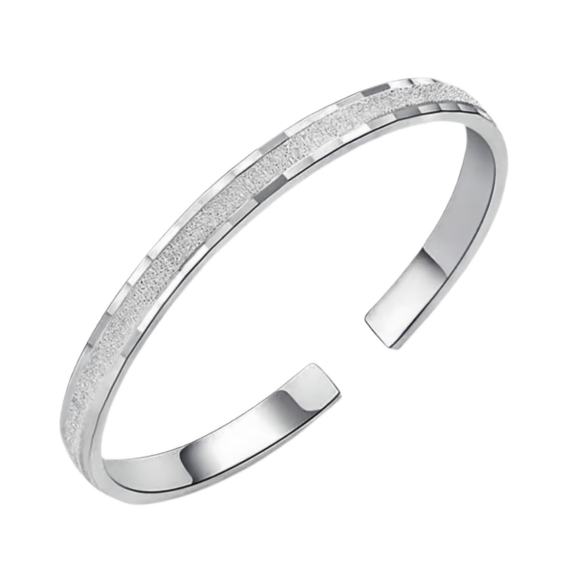 

Універсальний срібний браслет із зображенням коропа кої з регульованою довжиною для чоловіків і жінок