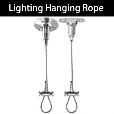 Stainless Steel Wire Ceiling Suspension Rope Adjustable Hanging Cable Wire  Picture Frames