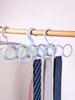 2/5/10/20pcs-Plastic Solid Pants Hanger Multifunctional Hanger Pants Hanger Scarf Storage Hange