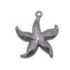 Starfish Charms Multi Color Metal Pendants For Beach Themed DIY Jewelry Accessories
