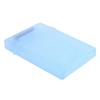 2.5in Hard Disk Storage Box ABS Material HDd SSD Dustproof and AntiStatic Protection Case(Blue ) (Not Inclube Hard Disk)