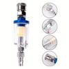 Air Oil Water Separator Filter Kit 1/4'' Thread With Moisture Trap Spray Gun Pressure Parts Air Compressor Tool Jpn Interface