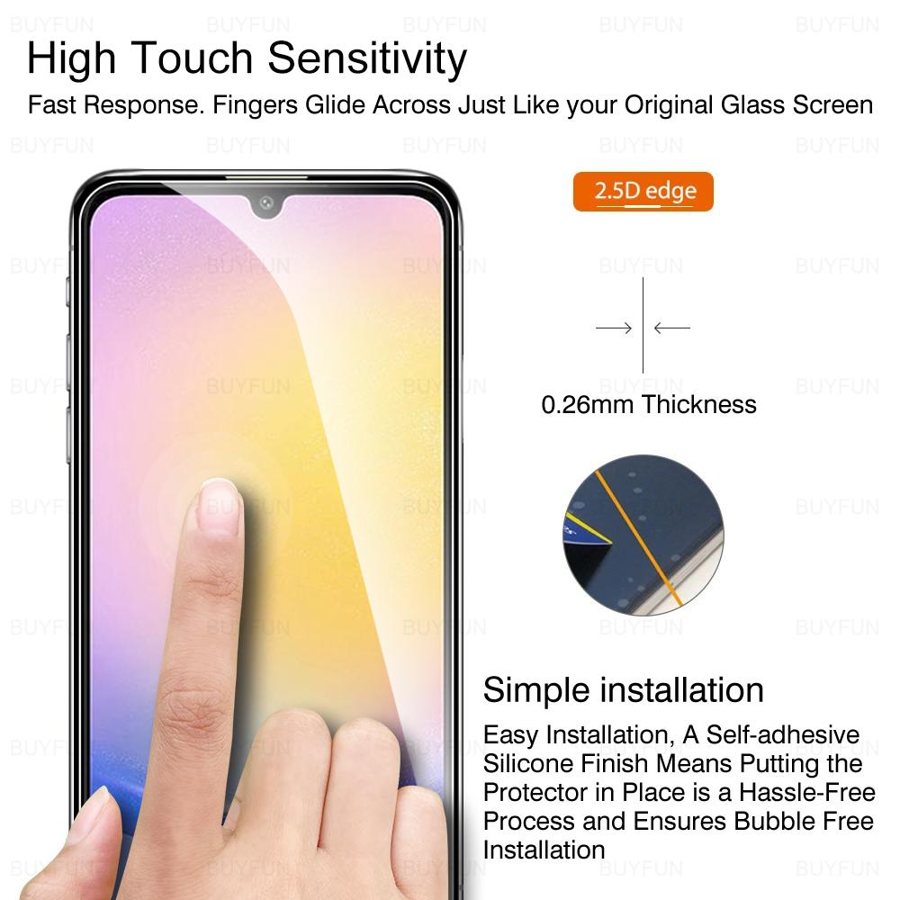3Pcs Tempered Glass For Moto G24 Power Screen Protector G 5G G04 G04s G14 G34 G54 G64 G84 5G G75 G55 G45 G35 G15 G05 G15 G Power
