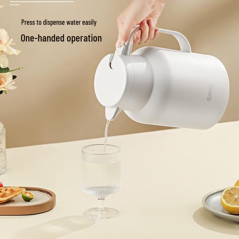 SUPOR 1.45L Glass Liner Vacuum Flask
