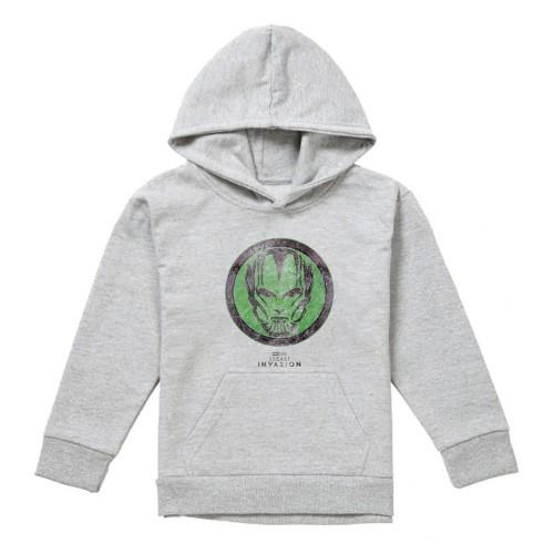 Secret Invasion Childrens/Kids Badge Hoodie