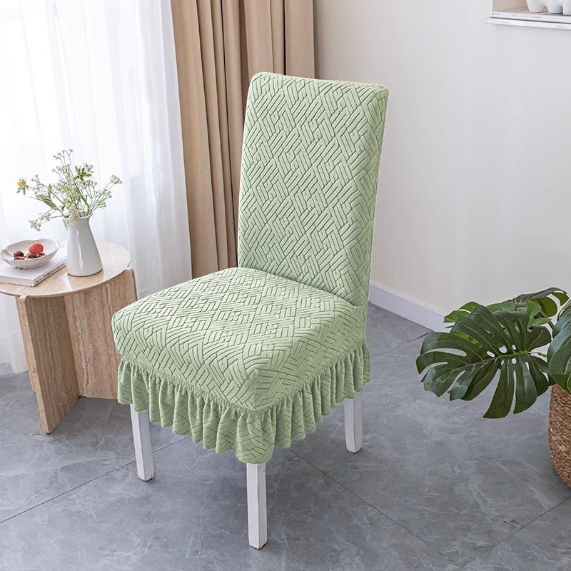 

Эластичный чехол для стула, новый стиль, спинка, интегрированный, всесезонный, универсальный, набор подушек для сиденья обеденного стола, универсальный чехол для табурета 42*38*38cm
