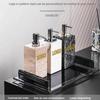 Creative Square Marble Lotion Bottle Hotel Bathroom Shampoo Refill Bottle Household Shower Gel Soap Dispenser Bathroom Accessory