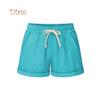 Margot St. Plus Size Casual Women Summer Solid Color Drawstring Shorts Loose Hot Pants