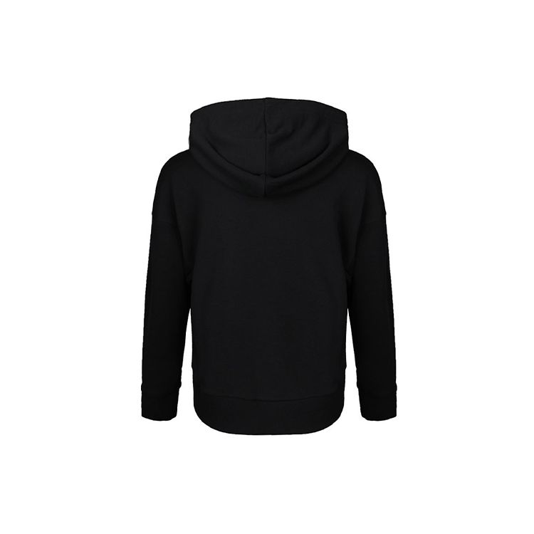 Puma Casual Printed Logo Knit Hoodie Women Tops Black 599197-51