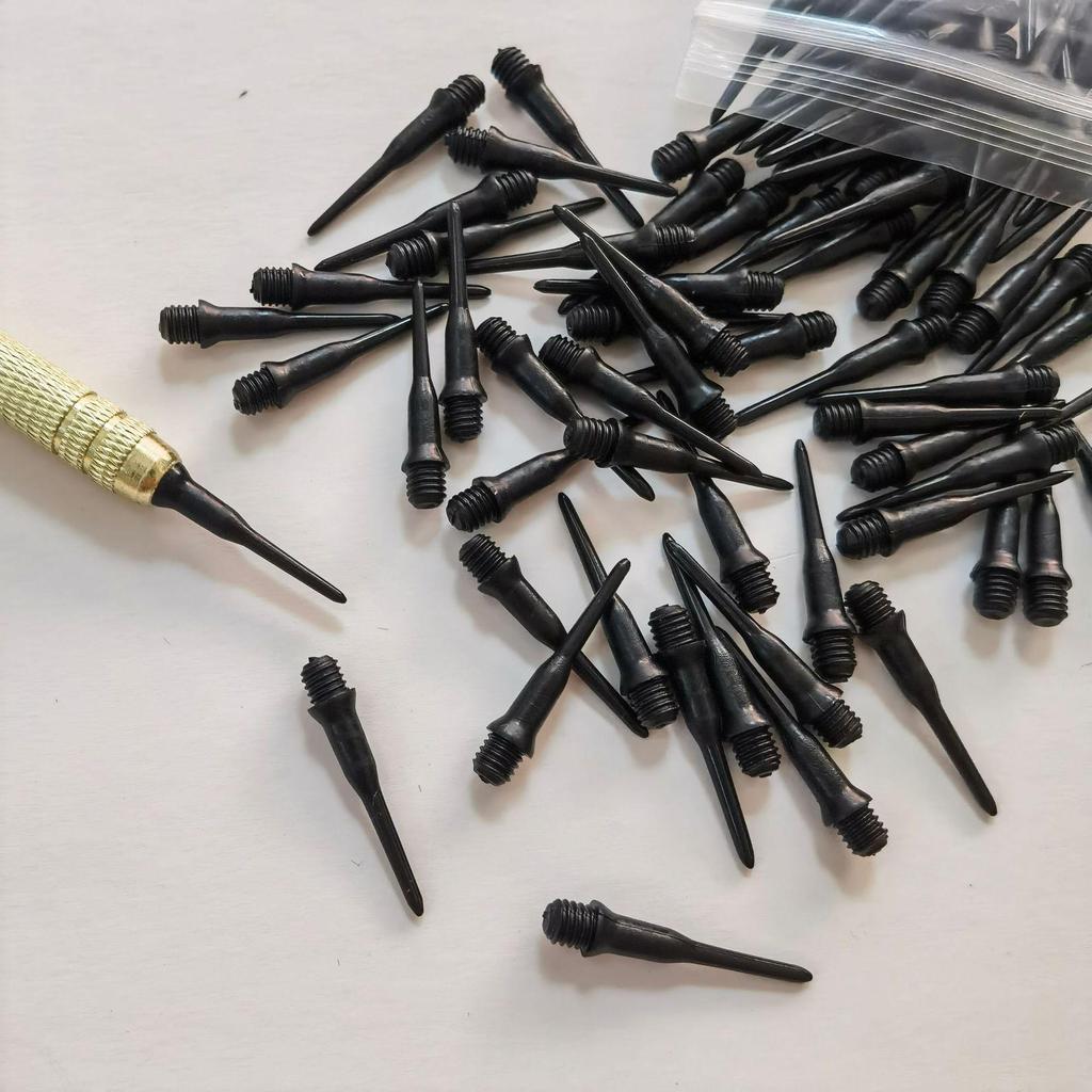 Colored 18g Soft Tip Darts with 100 Tips - 12-Piece Set, 243g Total Weight
