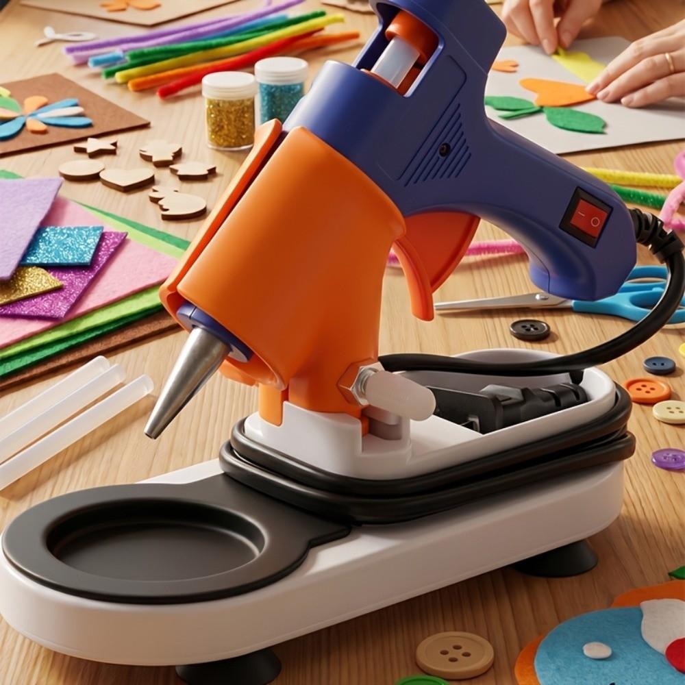Heat Resistant Hot Glue Tool Stand Multi-functional Hot Glue Organizer Hot Glue Rack DIY Crafting