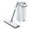 Hands-Free Flat Mop & Bucket Set - Wet/Dry Dual-Use for Easy Cleaning
