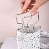 Stainless Steel Reusable Holder For Japanese Style Ears Drip Bags Coffee Cup Dripper Baskets Filter Paper Bag Shelf
