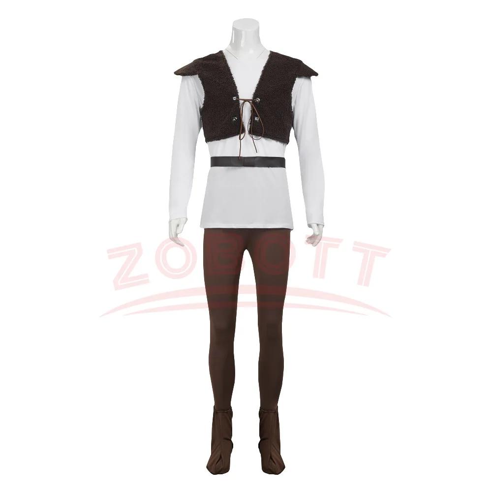 Costum Cosplay Monstru Shrek Cosplay Shrek Halloween Costume Cosplay Shrek Pălărie Verde Bluză Shrek Vestă de Piele Pantaloni pentru Bărbați