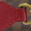 Louis Vuitton Bobourg Shoulder Bag N40176 Scarlet Brown Damier Canvas Women Used