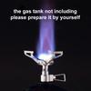 Outdoor Gas Stove Mini Camping Gas Burner 25g Ultralight Titanium Picnic Hiking Cooking Stove Survival Furnace