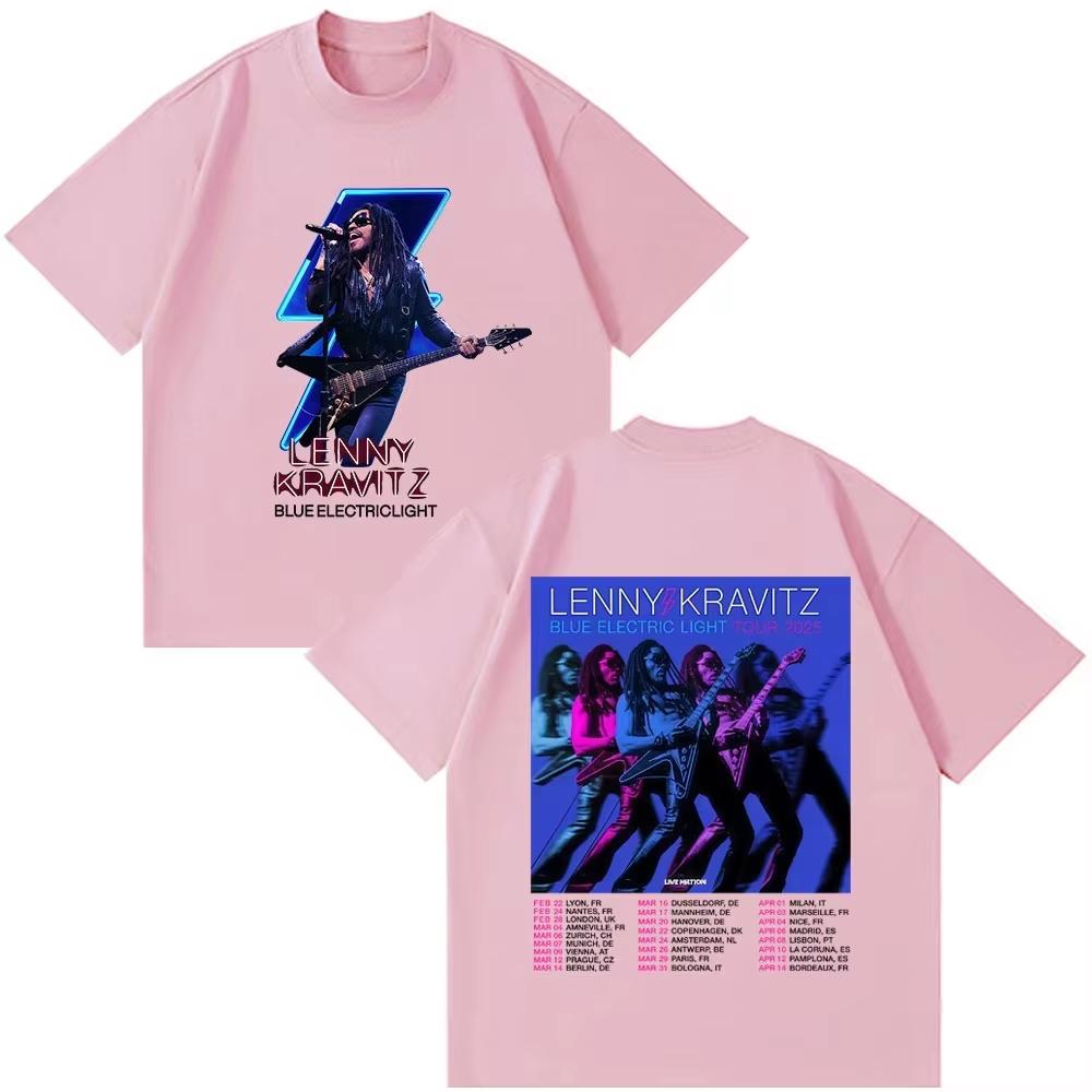 2026 New Electric Light Tour Concert Merchandise Unisex Vintage Short‑Sleeve Street‑Style Graphic‑Print T-shirt