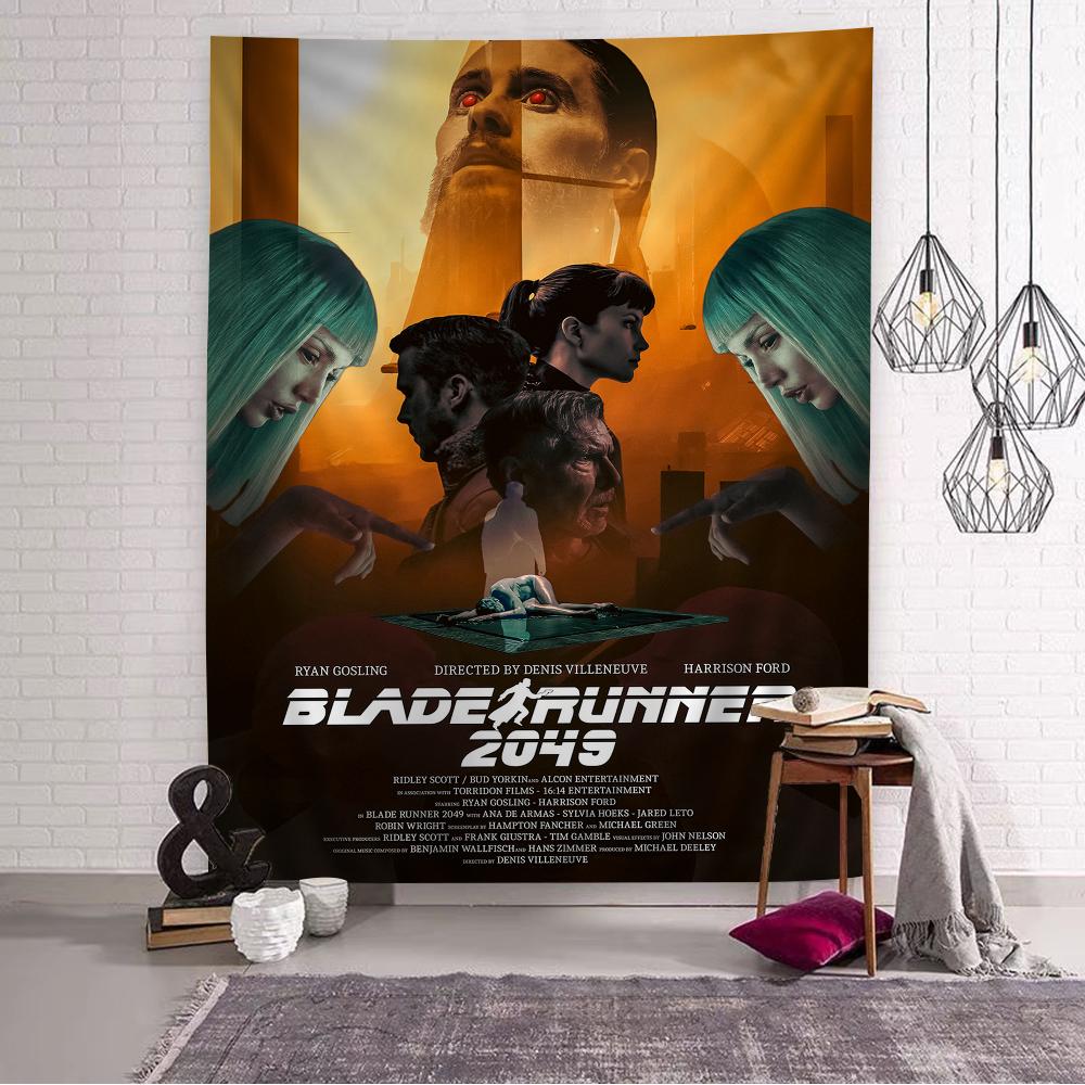 American Movie Blade Runner 2049 Hanging Tapestry Cheap Hippie Wall Hanging Bohemian Tapestries Mandala Wall Hanging Home Decor