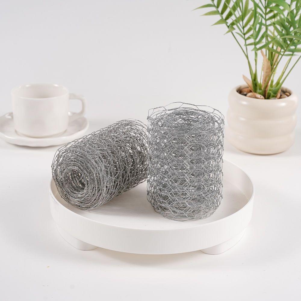 Flexible Hexagonal Wire Mesh Flower Support Craft Netting Flower Arranging