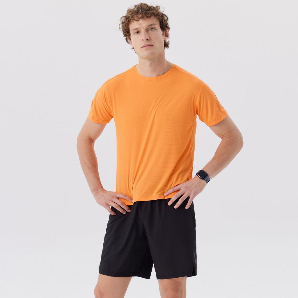 Men's Summer Quick-Dry Athletic Shorts: Breathable, Ice-Feel, Five-Point Length for Running, Fitness, and Basketball.