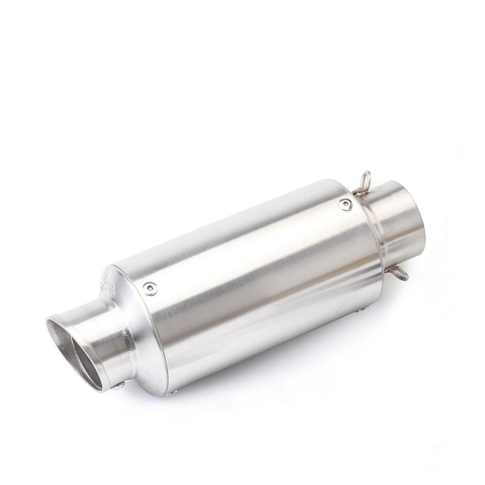 Universal 51mm Motorcycle Exhaust Carbon Fiber Muffler With DB Killer For R15 DUKE125 Z400 R25 Mt15 Cbr500 PCX