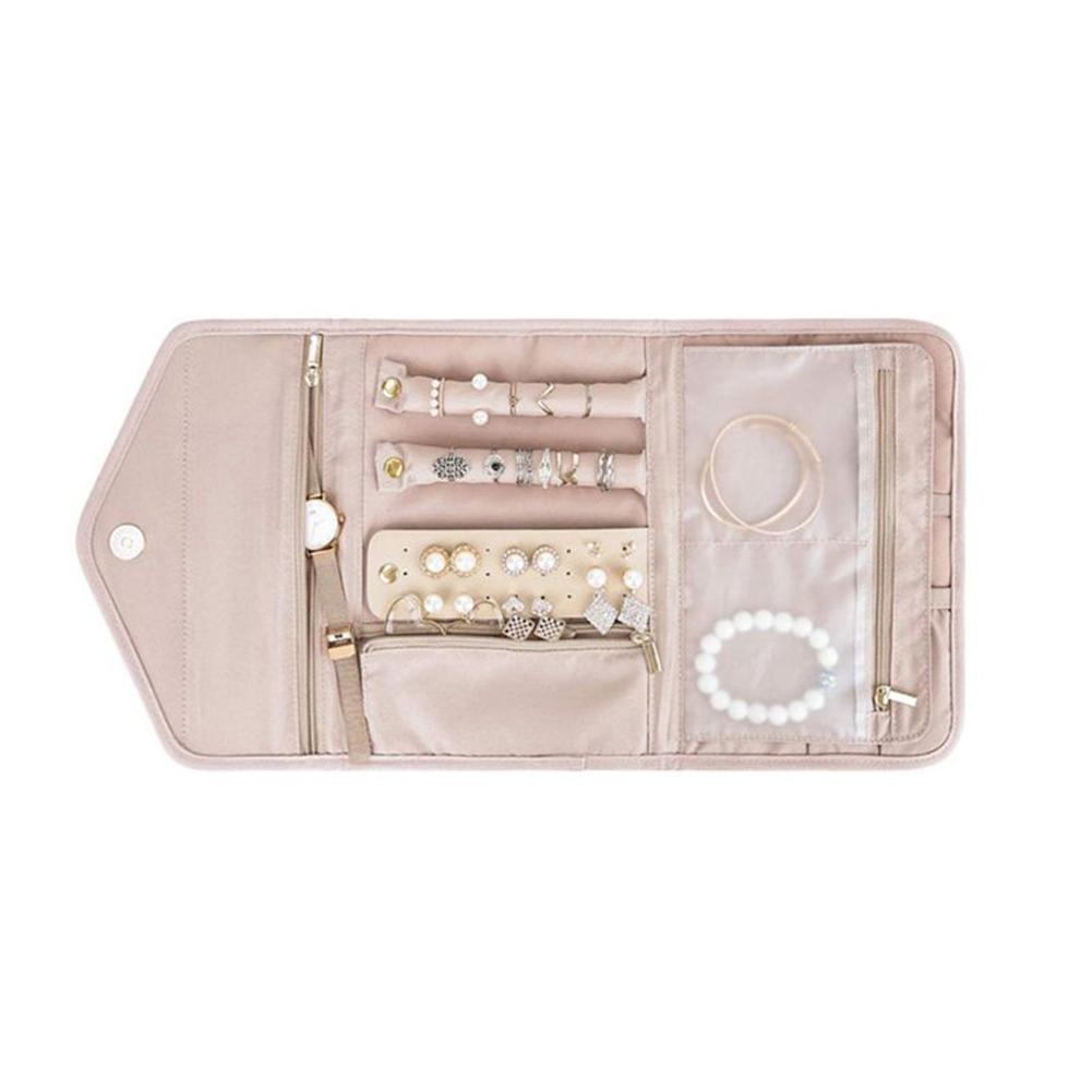 Buy Jewelry Storage Bag Foldable Jewelry Case Durable Polyester Wallet