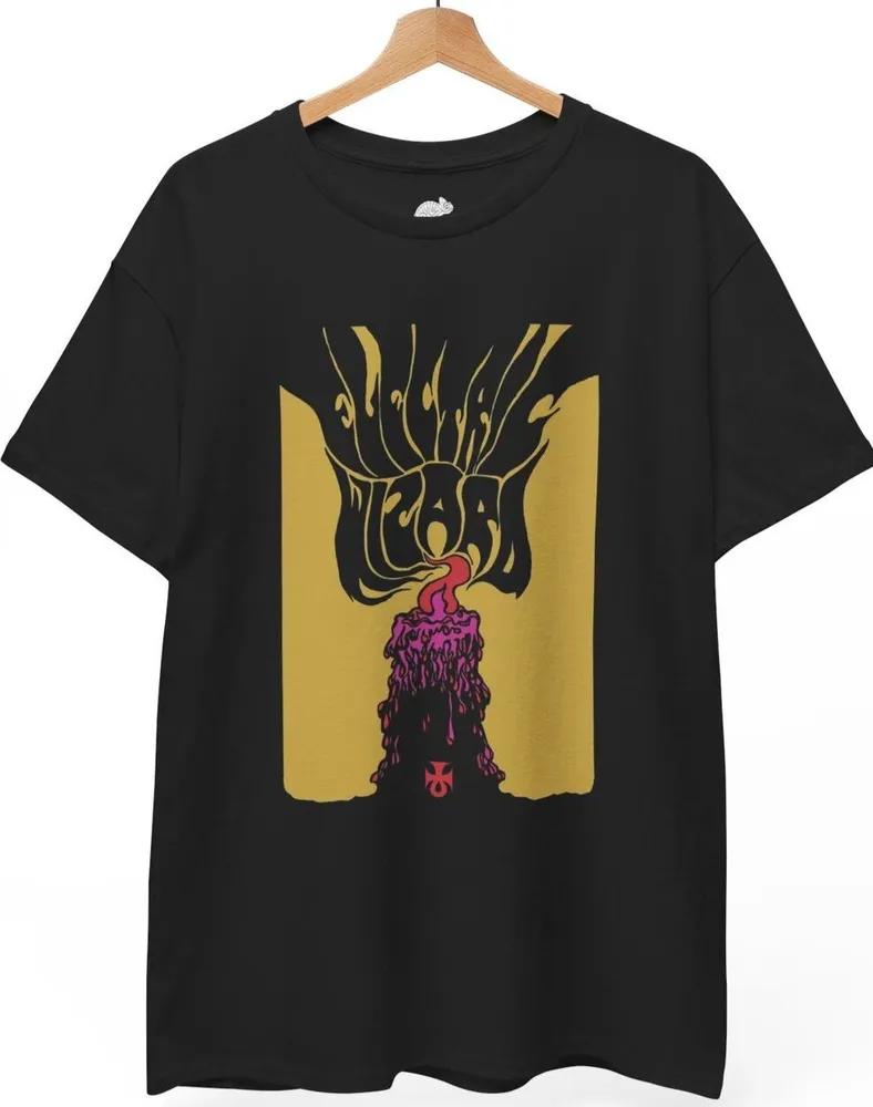 Unisex Short Sleeve Crew Neck Cotton T Shirt Electric Wizard M