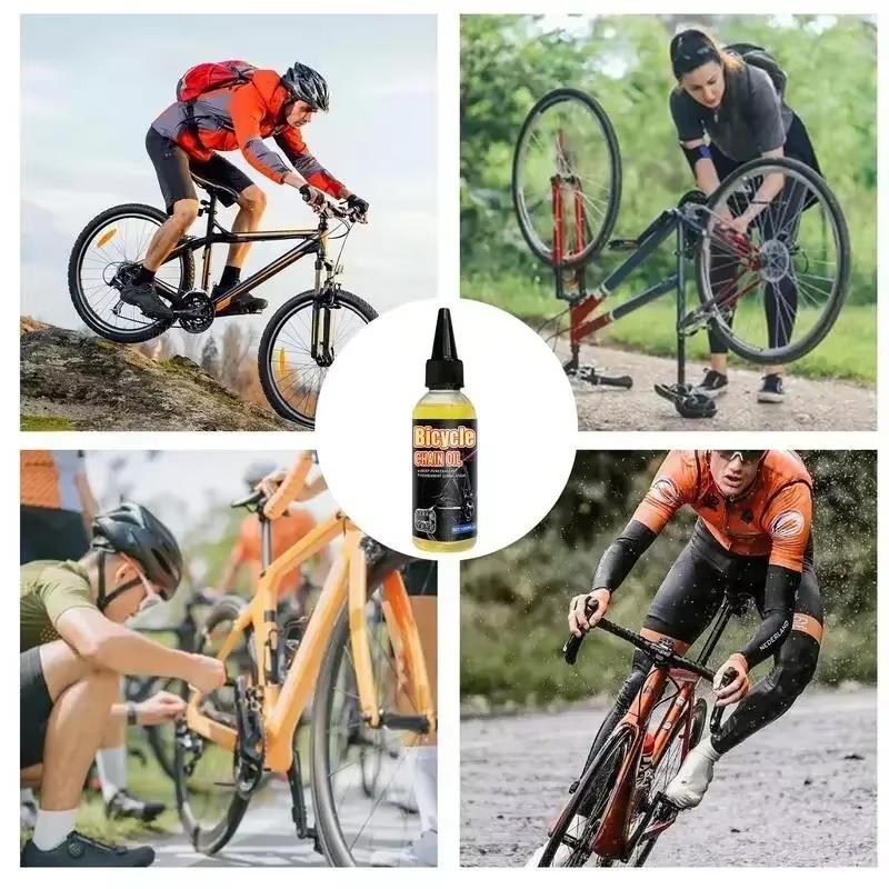 Bicycle Lubrication Oil MTB Chain Oil Bicycle Maintenance Oil Front and Rear Shock Absorber Rust Resistant Dust Proof Motor Oil