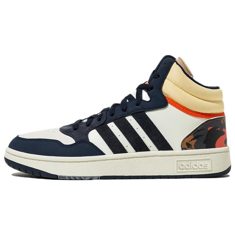 adidas Hoops 3.0 Mid Black Ivory Camo Men s HP6911 EU 36⅔