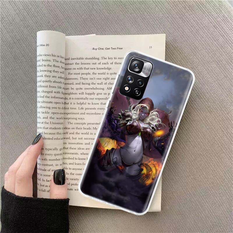 W-World Of W-Warcraft Elf Phone Case For Xiaomi Poco F7 14 Ultra Mi 15 10 11 Lite X7 X6 X5 X3 M5S M6 10T 11T F6 F5 Pro F4 GT
