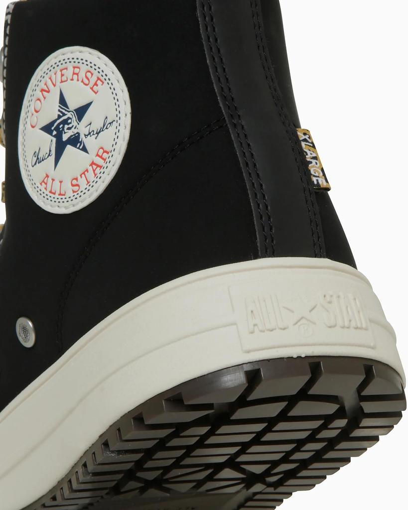 Converse ALL STAR PS HI Safety Shoes, XLARGE, BLACK/LEOPARD