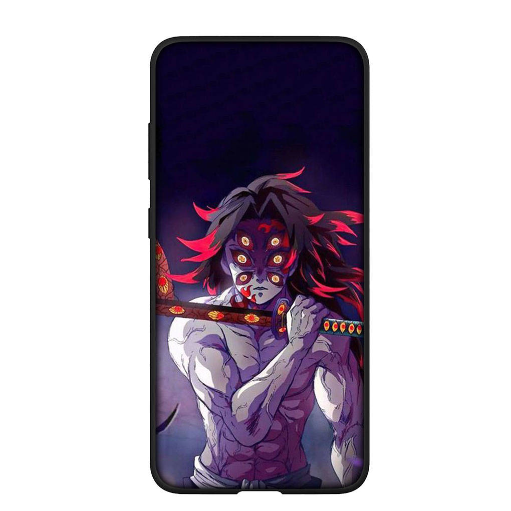 Phone Case for Samsung Galaxy S25 S24 S23 iPhone 16 15 Xiaomi Redmi Note 14 13 12 16E X Pro Max OPPO Moto Huawei Kokushibo Demon Slayer Tanjirou Cover