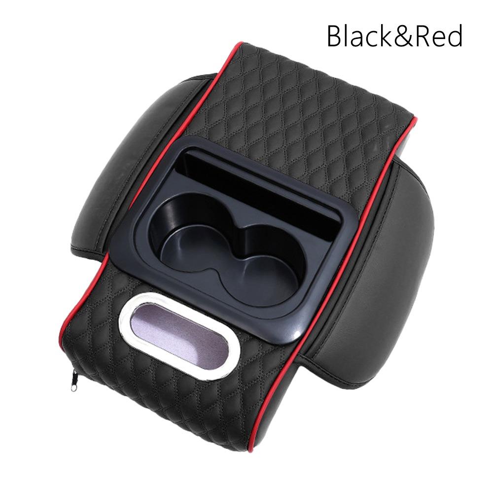 Multifunctional Center Console Armrest Cushion PU Leather Car Armrest Pillow New Armrest Pad  Car