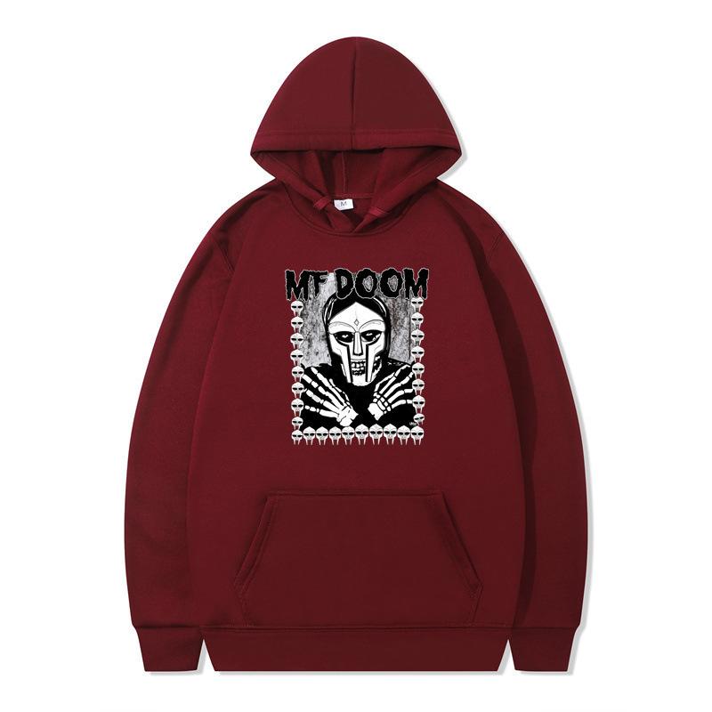 Autumn and Winter New Cartoon Print Loose Top Fashion Casual Hooded Sweater Men's and Women's Clothing