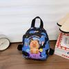 Cartoon Cute Boys And Girls Backpack Cute Fun Kapibara Kindergarten Baby Schoolbag Children Backpack Tide