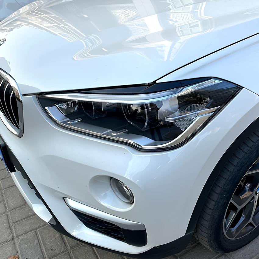 Φρύδια Φώτων Εμπρός για X1 F48 18i, 18d, 20i, 20d, 25i, 25d, 125e (2016-2020) - Κάλυμμα Διακόσμησης Αυτοκινήτου για Βλέφαρο Προβολέα