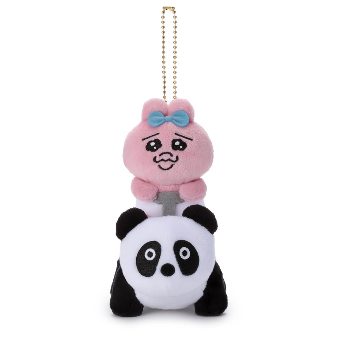 

Takara Tomy Arts Kawai Sō ni Märchen Land Plush Mascot Panda Rides on Panty 15cm